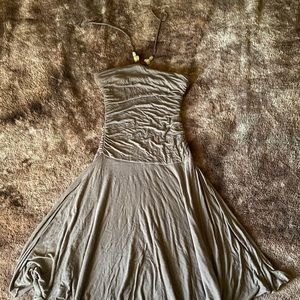 Y2K Beaded Midi Dress